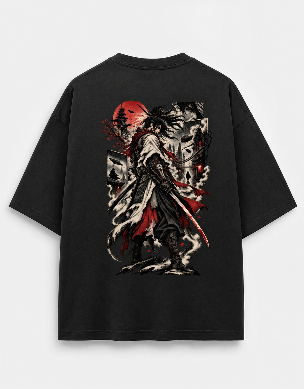 RONIN — Japanese Samurai Oversized Tee