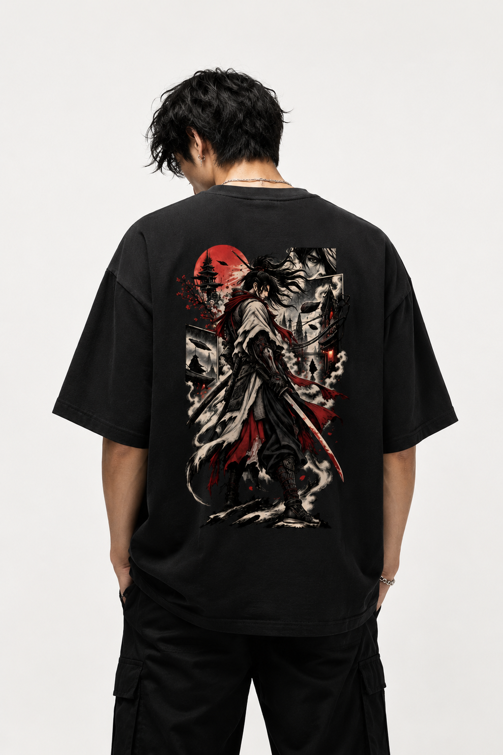 RONIN — Japanese Samurai Oversized Tee
