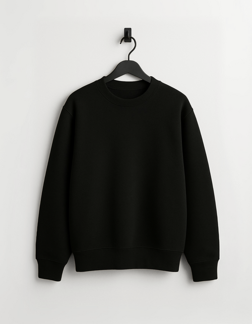 The Classic Black Sweatshirt