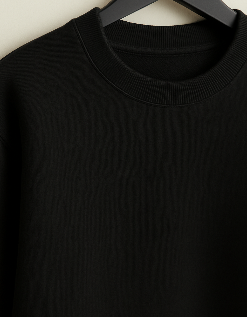 The Classic Black Sweatshirt