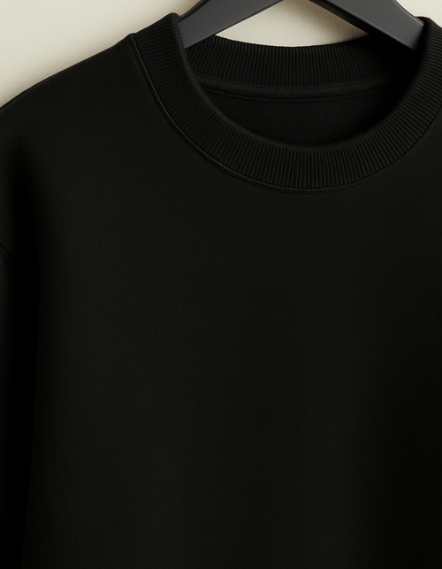 The Classic Black Sweatshirt