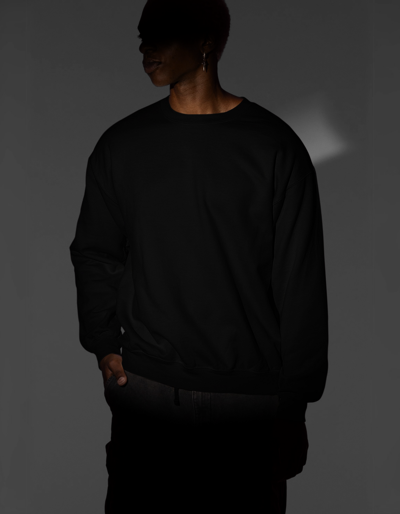 The Classic Black Sweatshirt