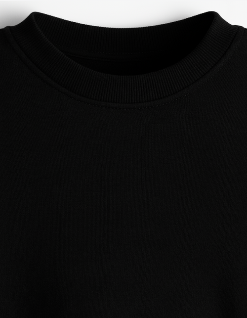 The Classic Black Sweatshirt
