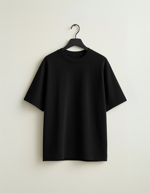 The Oversized Black T-Shirt