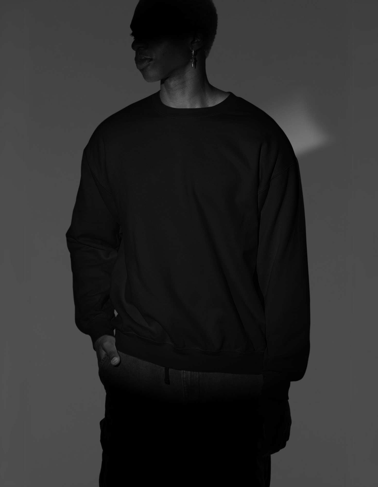 The Classic Black Sweatshirt